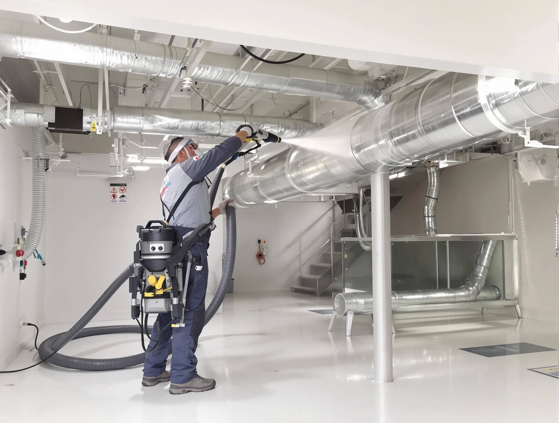 Professional central duct cleaning by Franklin Air Duct Cleaning in Franklin