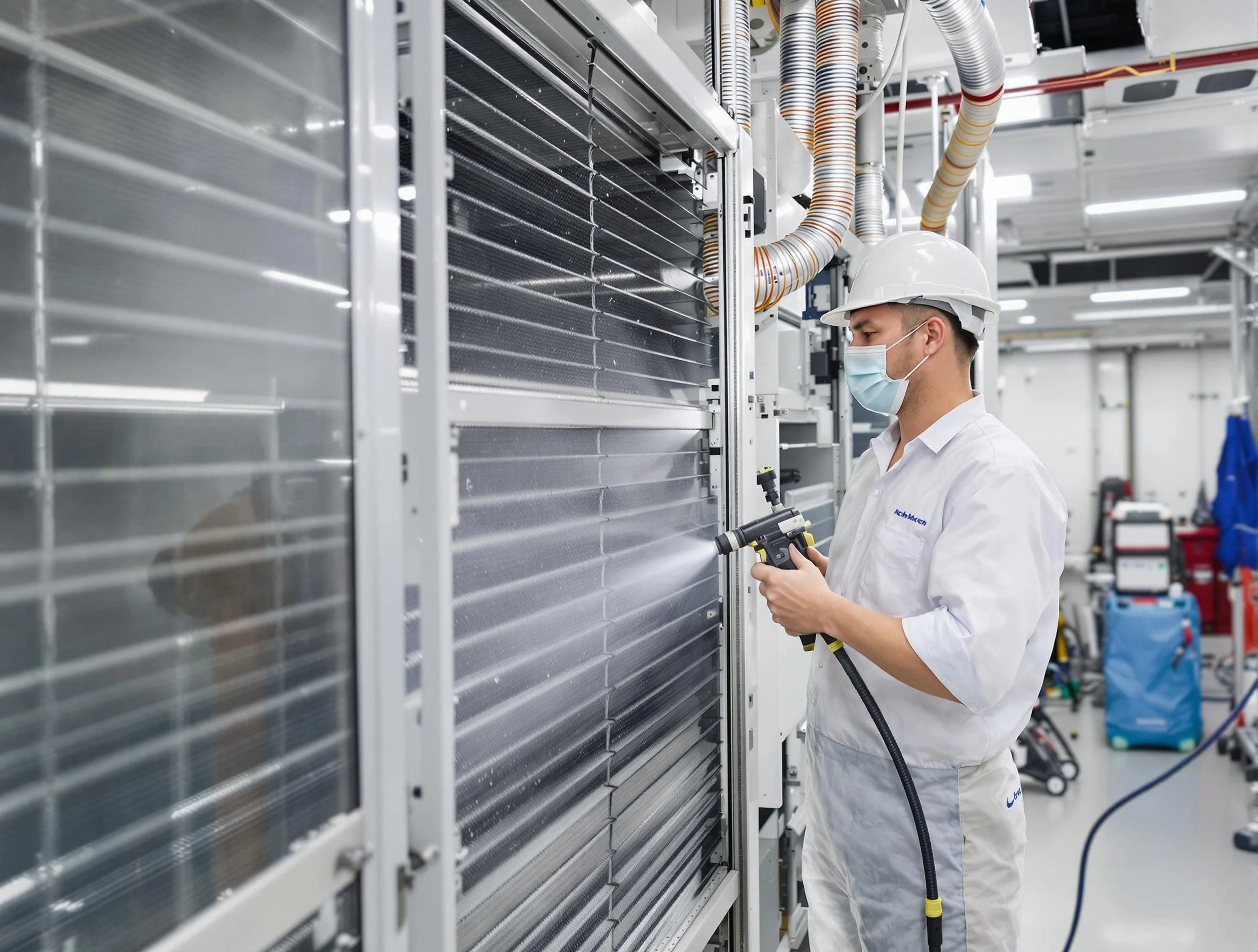 Professional AC coil cleaning by Franklin Air Duct Cleaning in Franklin